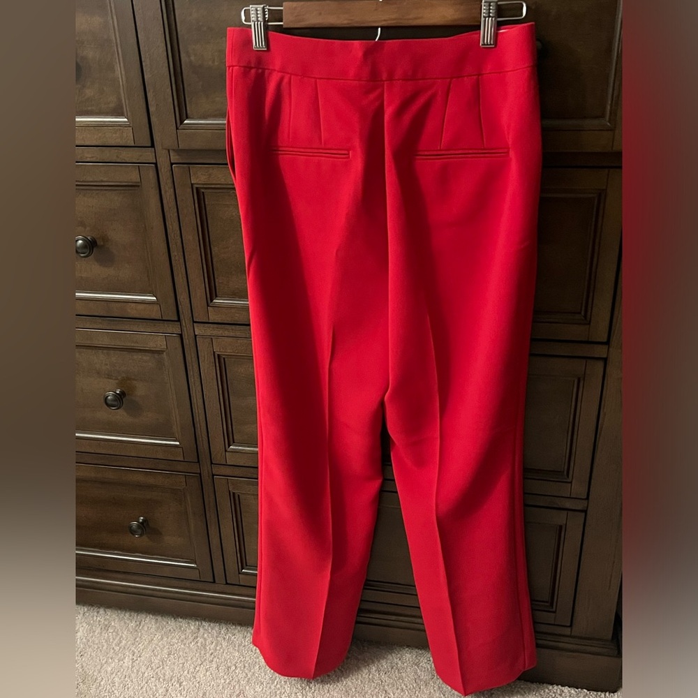 Ann Taylor High Rise Pencil Pant - fluid crepe size 4P - Picture 5 of 6